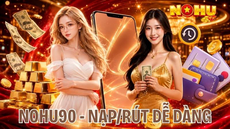 Nạp rút dễ dàng tại Nohu90